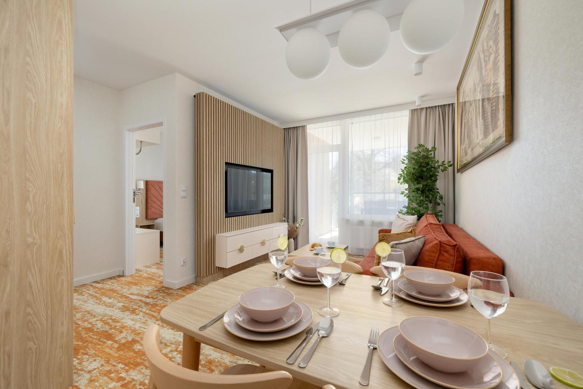 Sun & Beach Apartments Bel Mare With Parking By Noclegi Renters Miedzyzdroje Kültér fotó